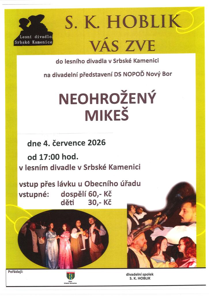 Lesn divadlo Neohrožený Mikeš