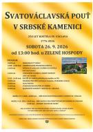 Svatováclavská pouť v Srbské Kamenici